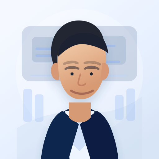 掌控者科技经营负责人头像，授权脱敏